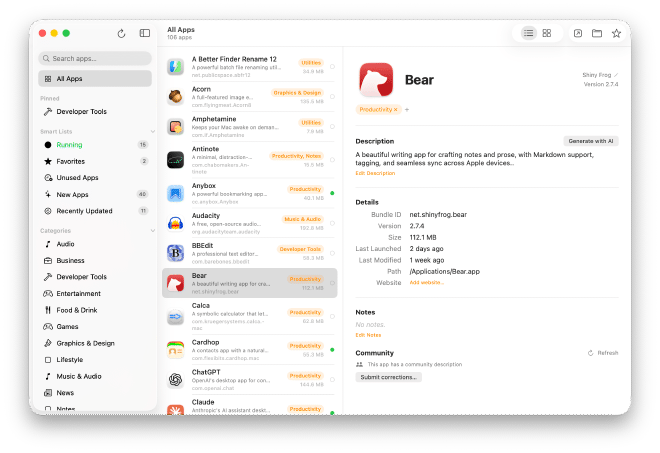 List View