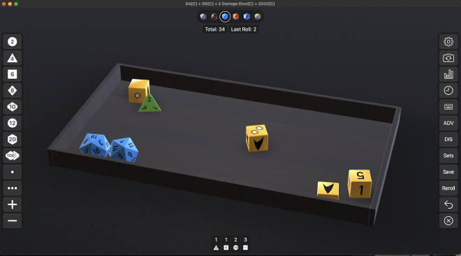 Dice by Pcalc In Action